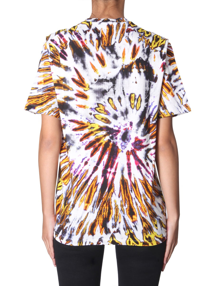 Dsquared Women Tie And Dye Print T-Shirt