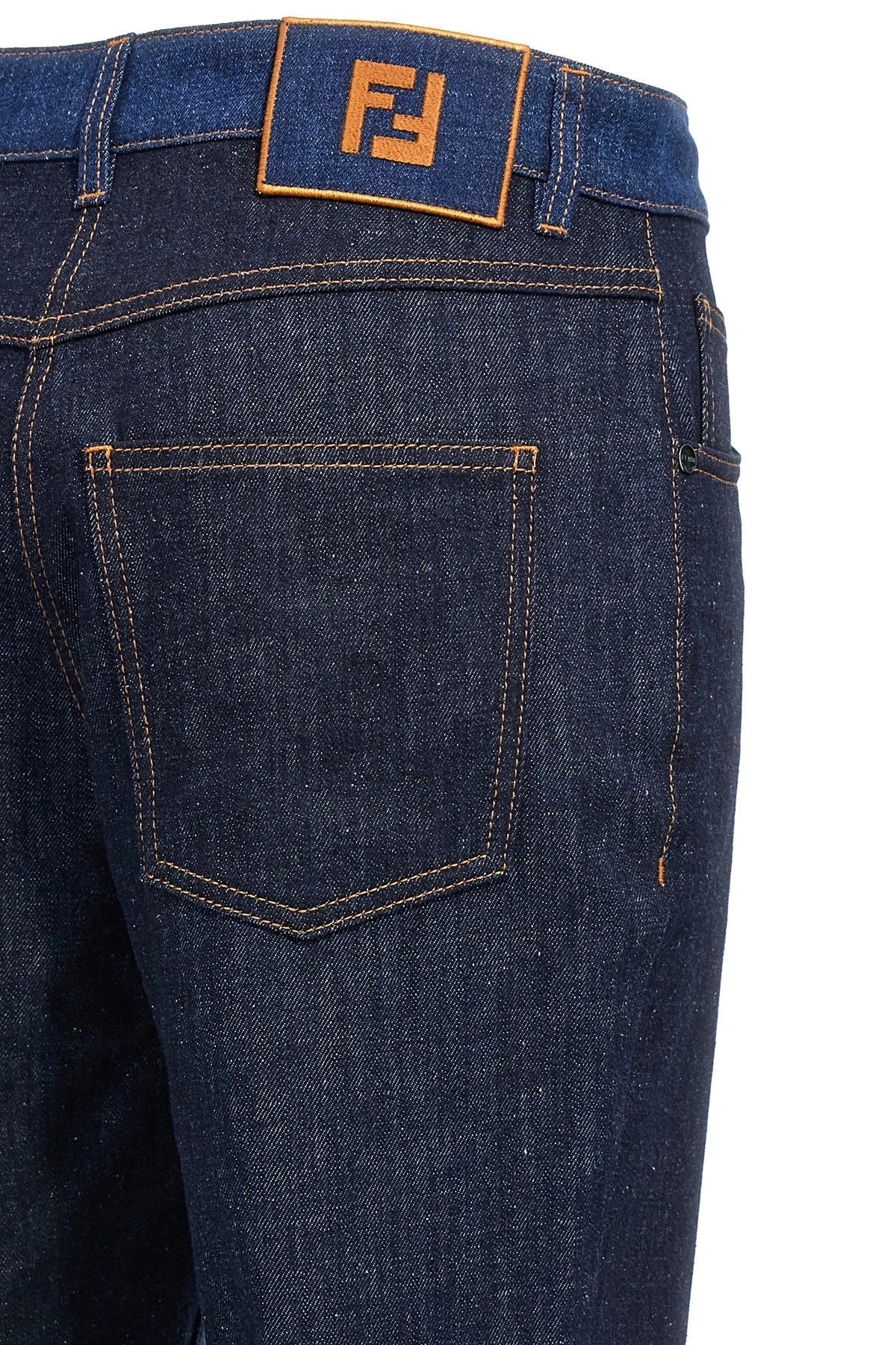 Fendi Women Two-Tone Jeans