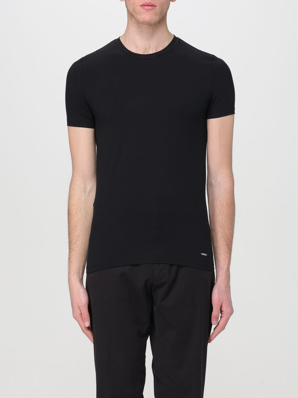Zegna T-Shirt Men Black