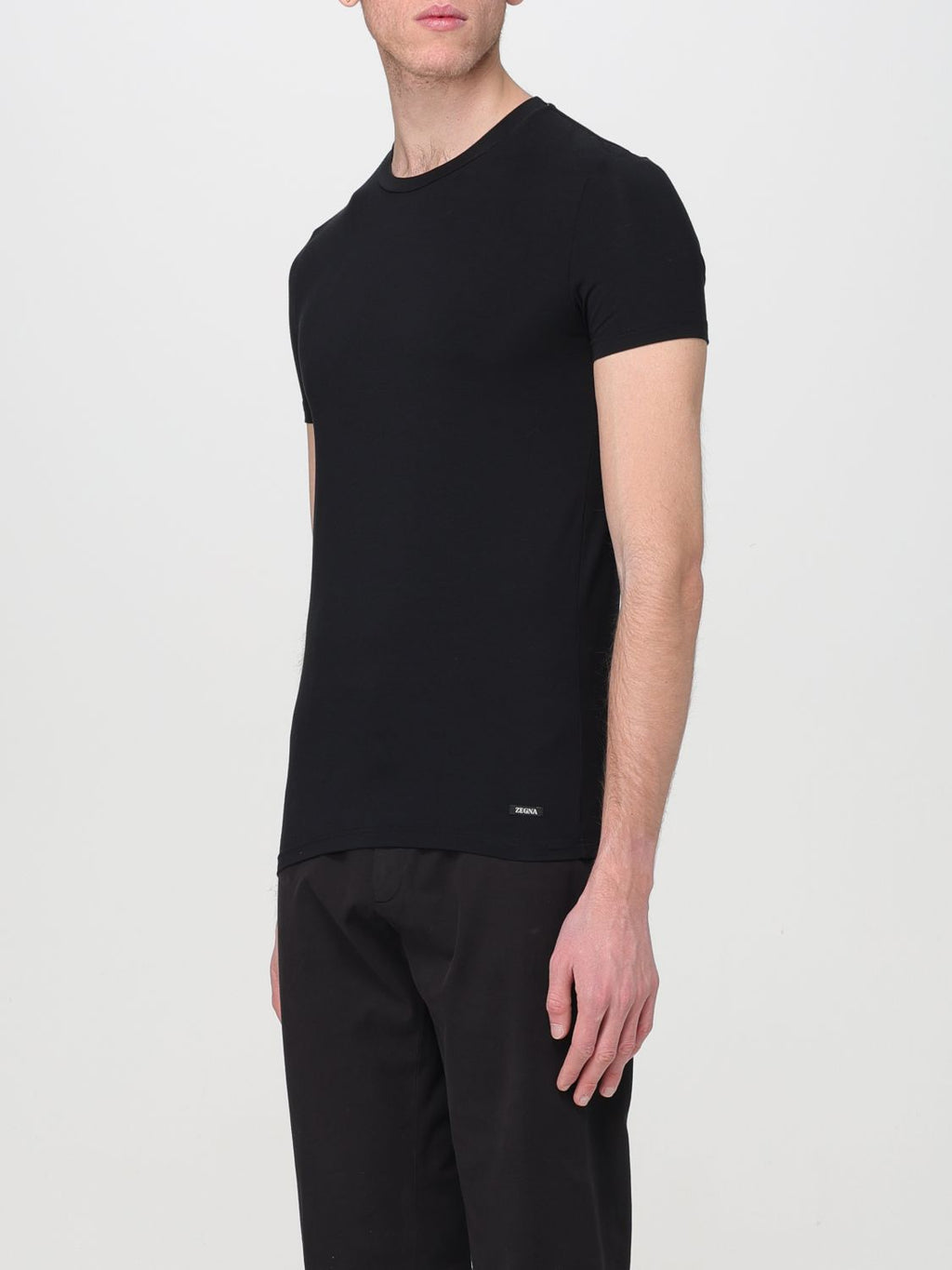 Zegna T-Shirt Men Black