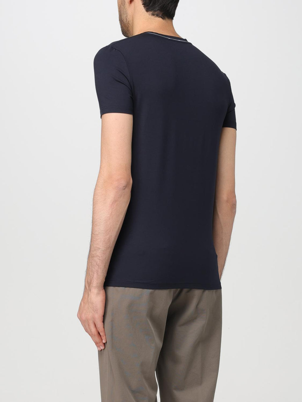 Zegna T-Shirt Men Blue
