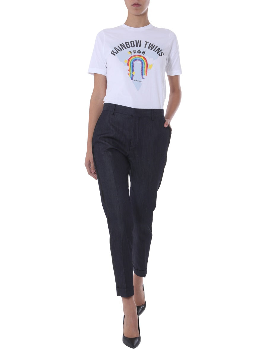 Dsquared Women Round Neck T-Shirt