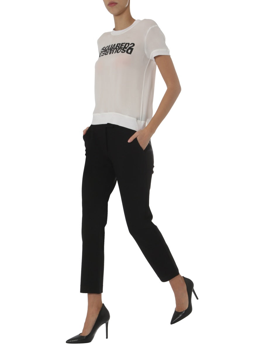 Dsquared Women Round Neck T-Shirt