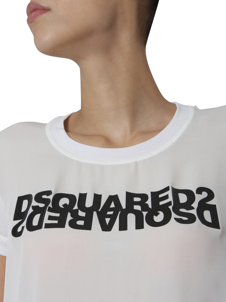 Dsquared Women Round Neck T-Shirt