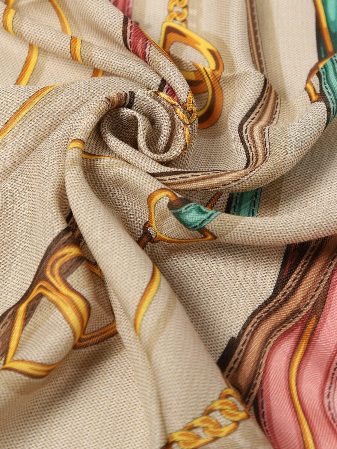 Gucci Scarf Men Pink