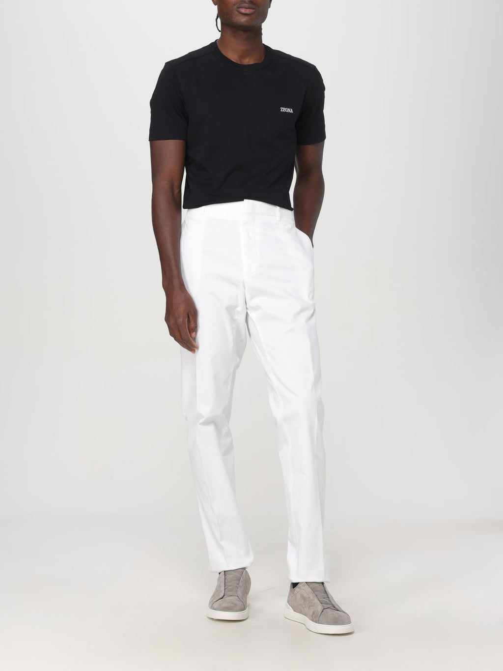 Zegna Pants Men White