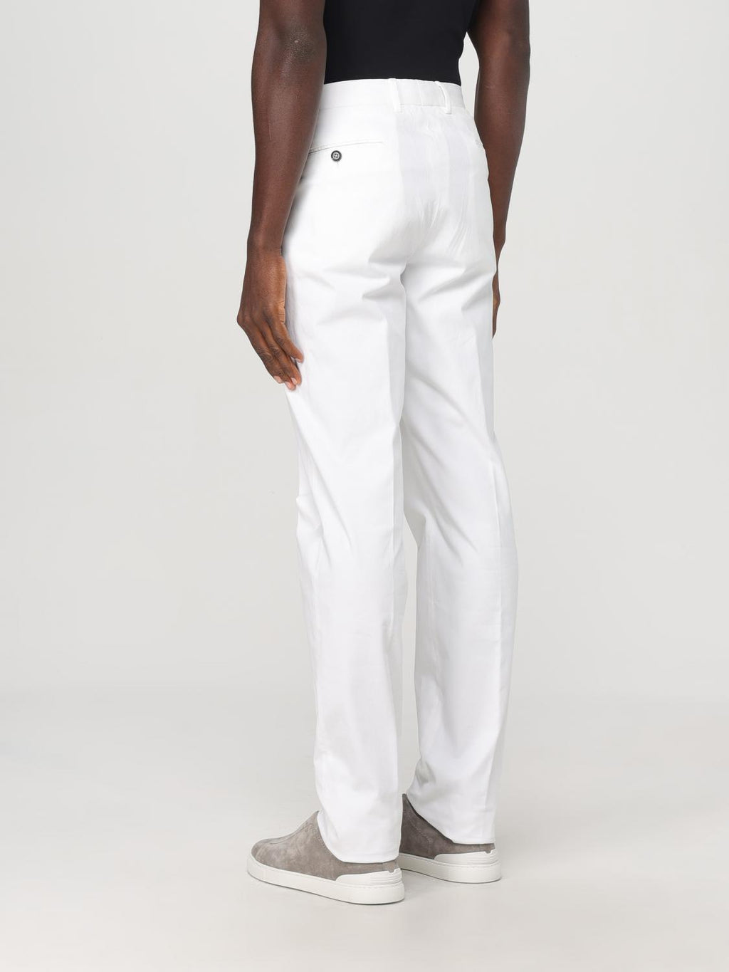 Zegna Pants Men White