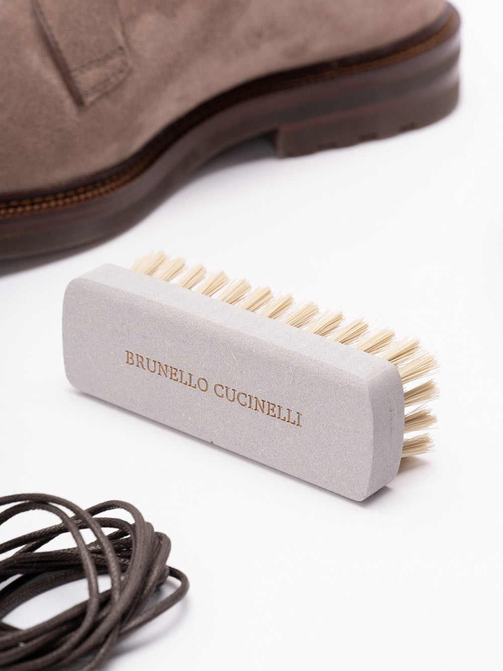 Brunello Cucinelli Men Suede Derbys