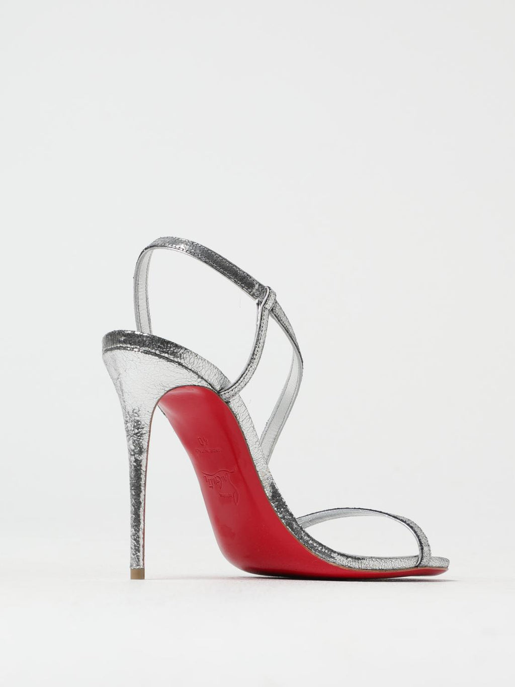Christian Louboutin Heeled Sandal Woman Silver