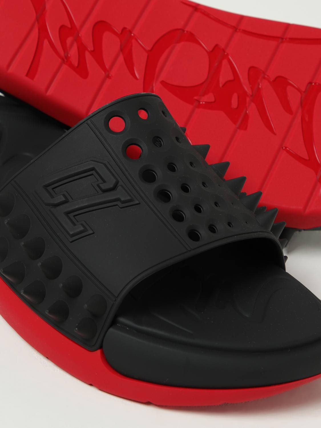 Christian Louboutin Sandals Men Black