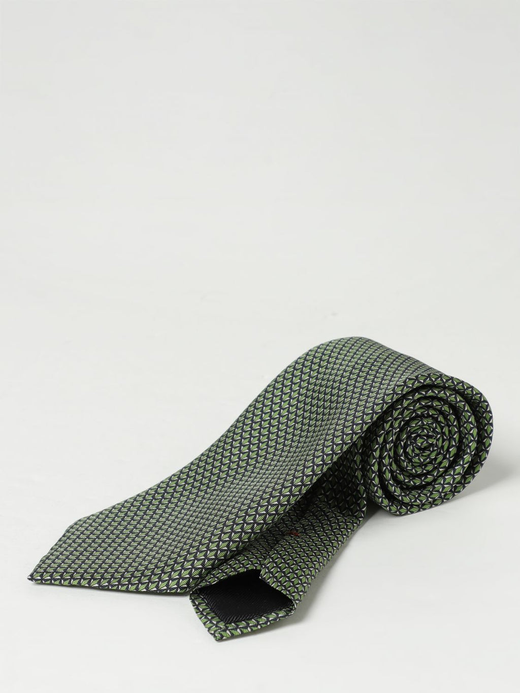Zegna Tie Men Green