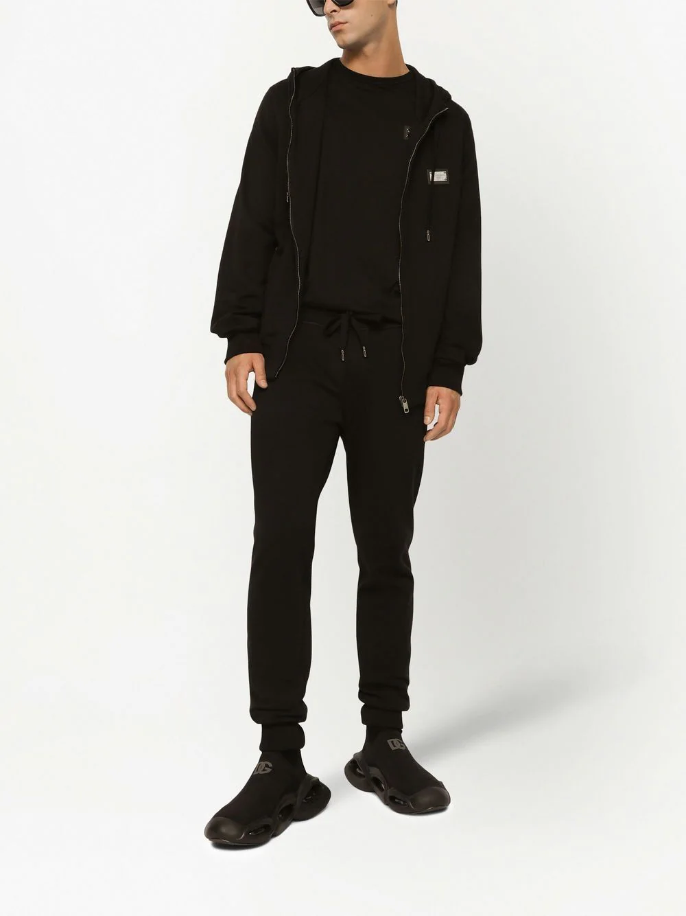 Dolce & Gabbana Men T-Shirt With Logo Plaque