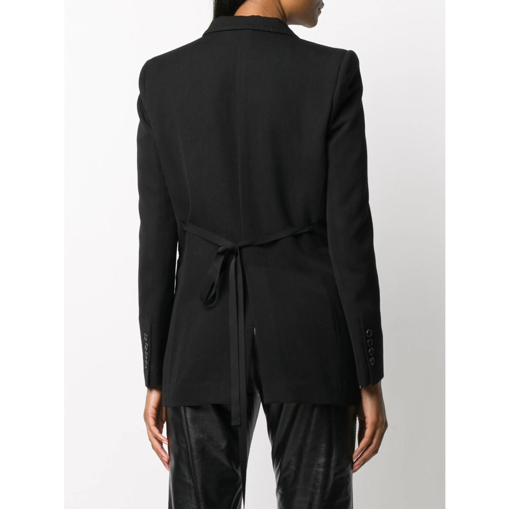Ann Demeulemeester Black Jackets - Cropped Jackets Women