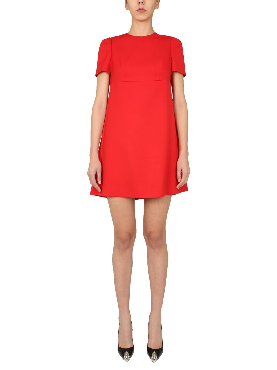 Alexander Mcqueen Women Dress With Cape