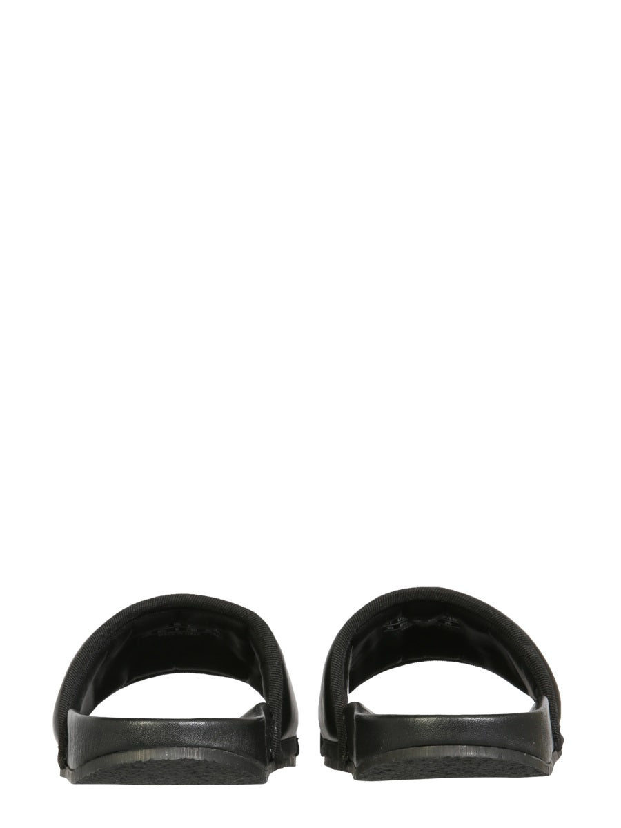 Ambush Women Leather Slide Sandals