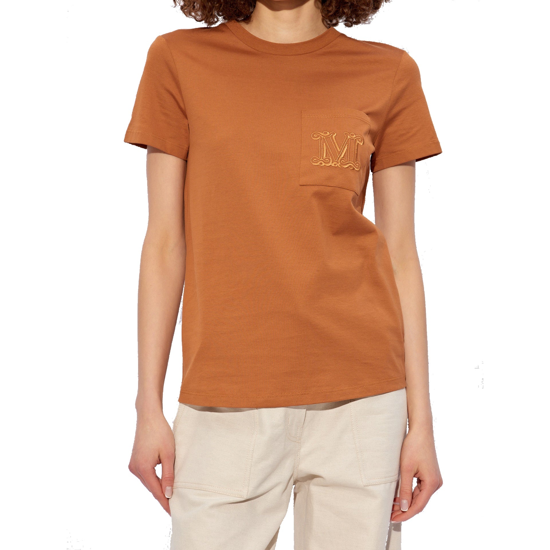 Max Mara 'Papaia' Cotton Logo T-Shirt Women