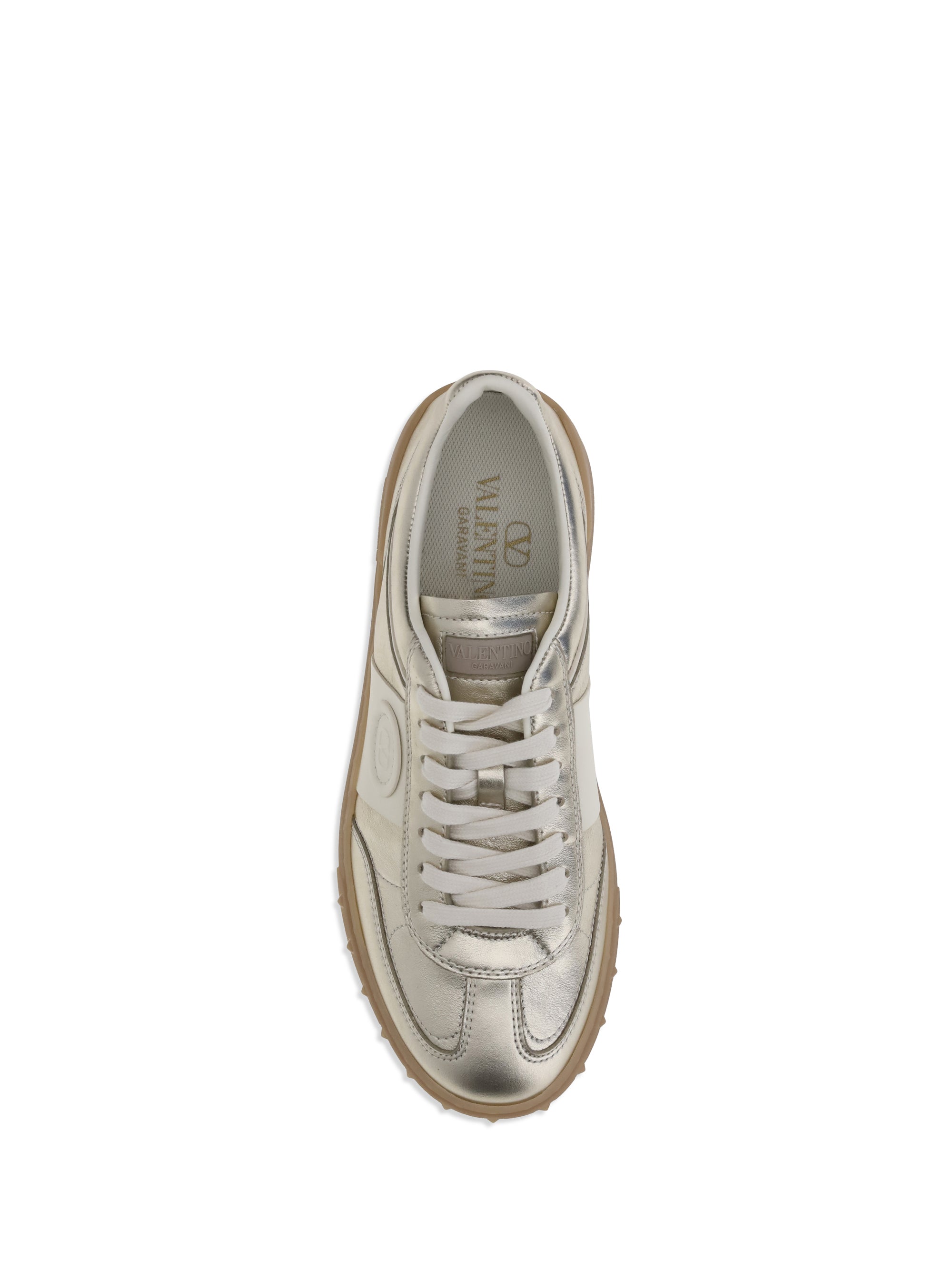 Valentino Garavani Women Laminated Leather Upvillage Sneakers