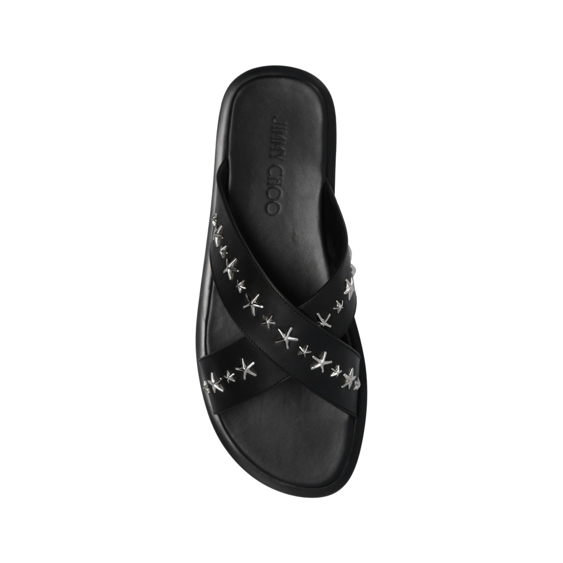 Jimmy Choo Palmo Leather Sandals Men