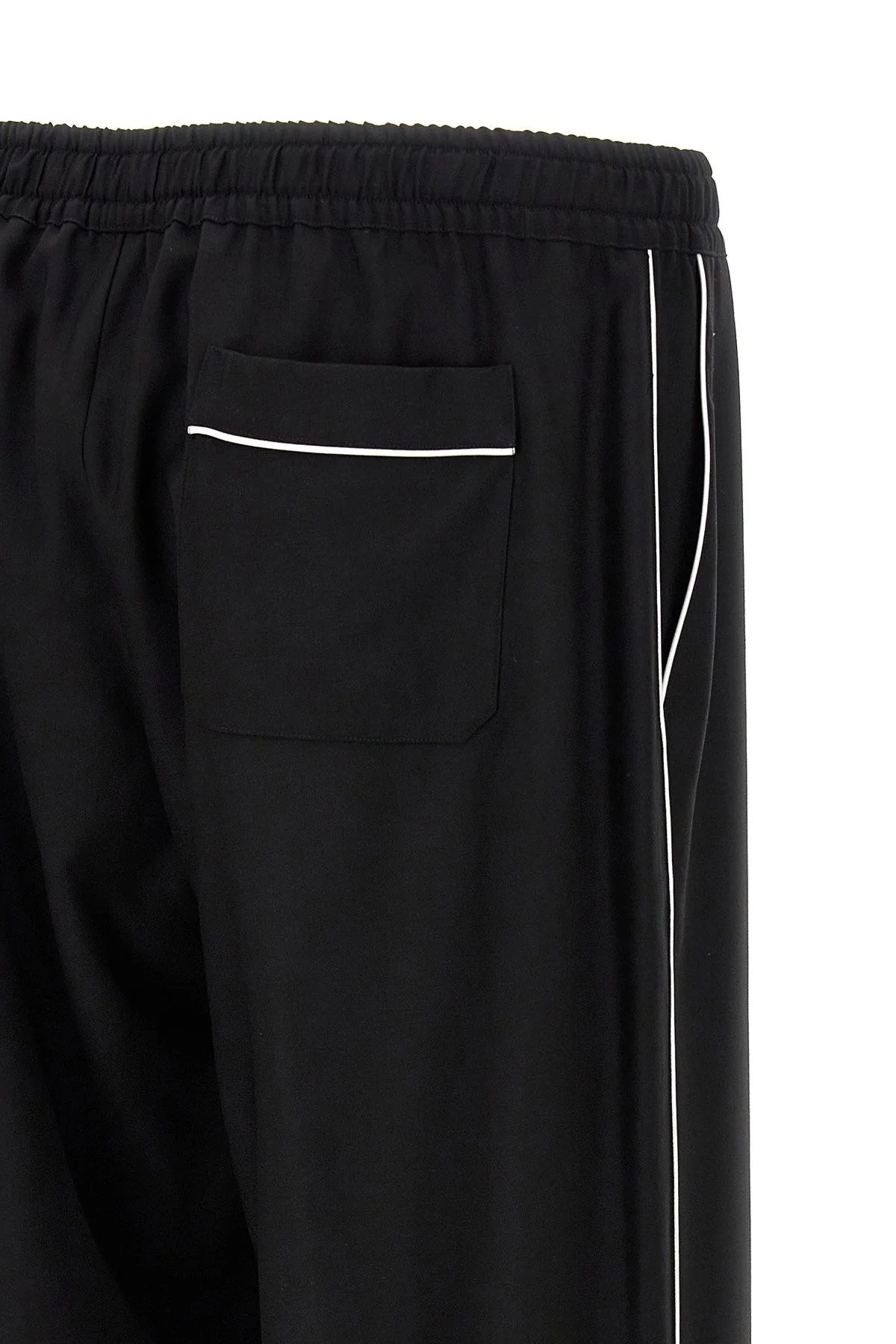 Dolce & Gabbana Men Contrast Piping Pants