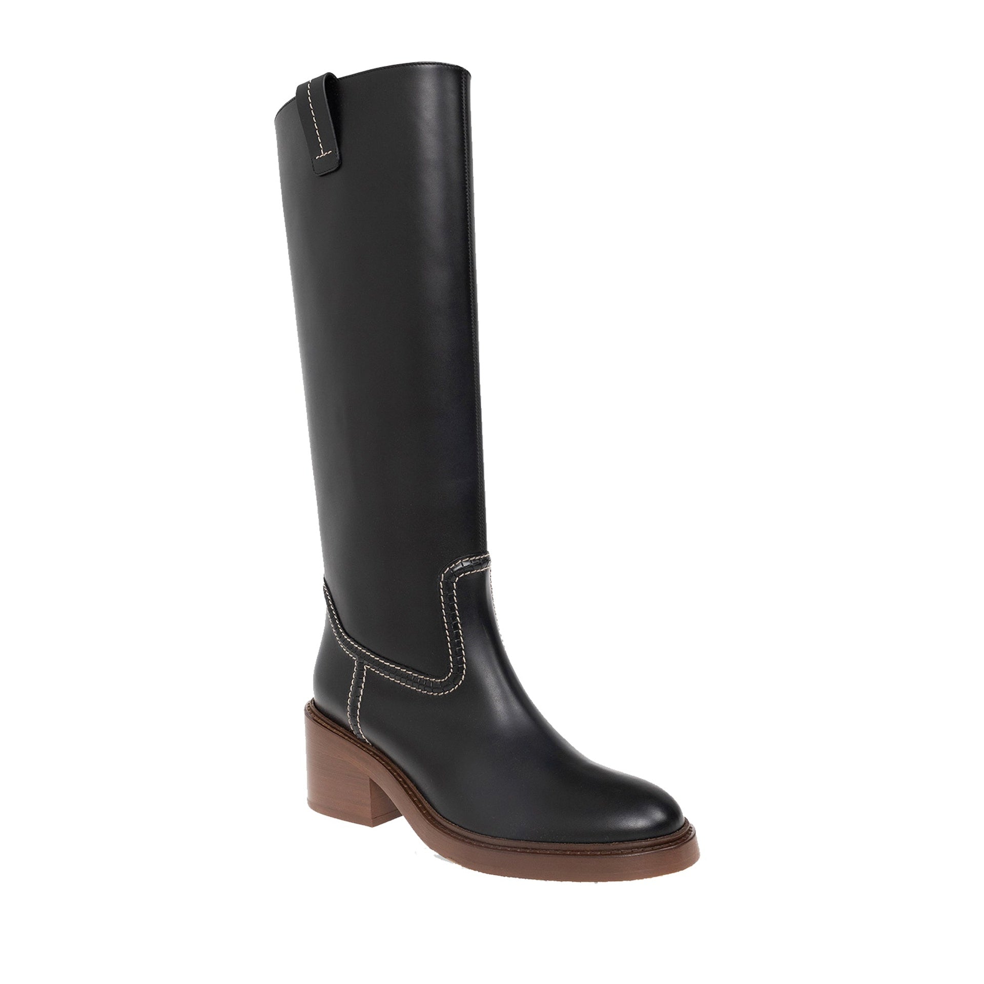 Chloe Evening Leather Boots Women
