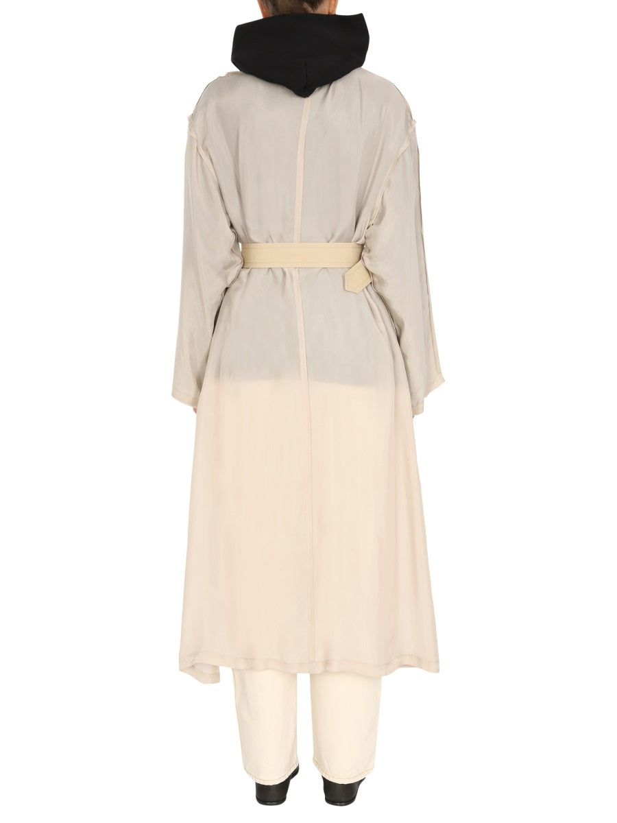 Maison Margiela Women Two-Material Trench