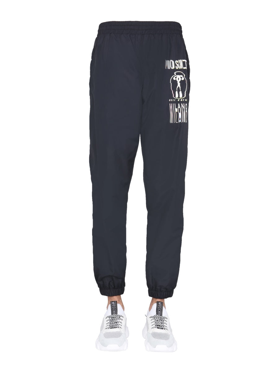 Moschino Men Nylon Jogging Pants