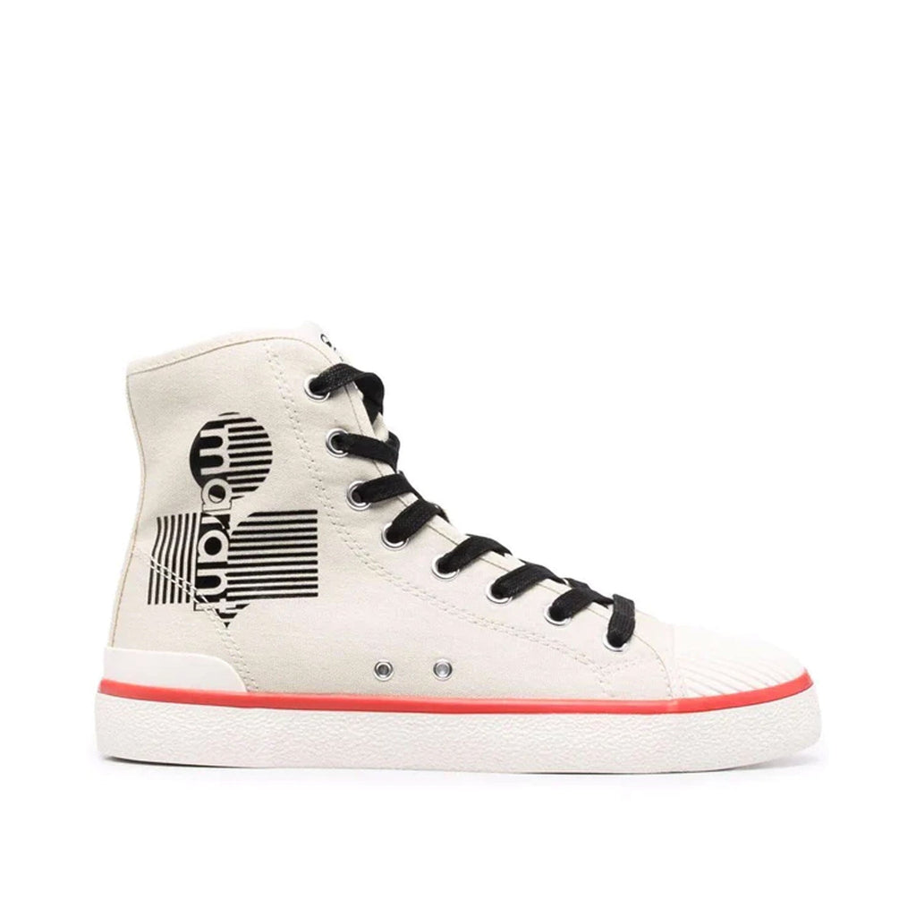 Isabel Marant Logo Canvas Sneakers Women