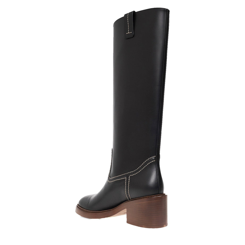 Chloe Evening Leather Boots Women