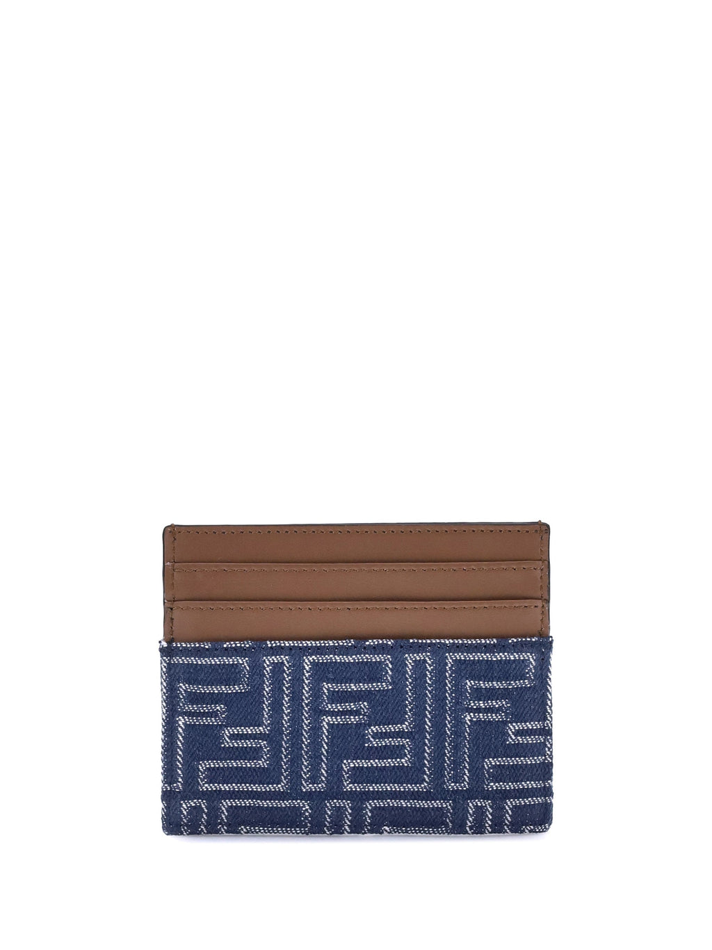 Fendi Men Denim Card Holder