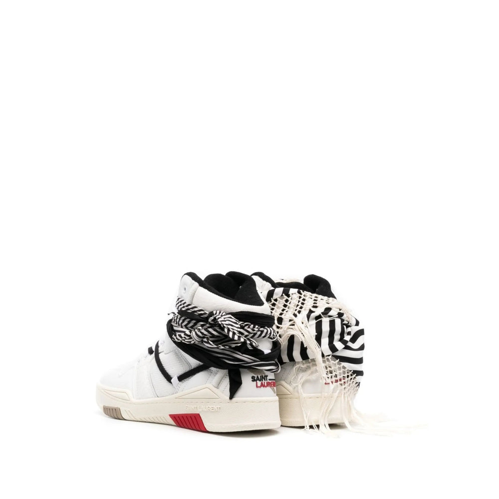 Saint Laurent White Trainers - Hi-Tops Men
