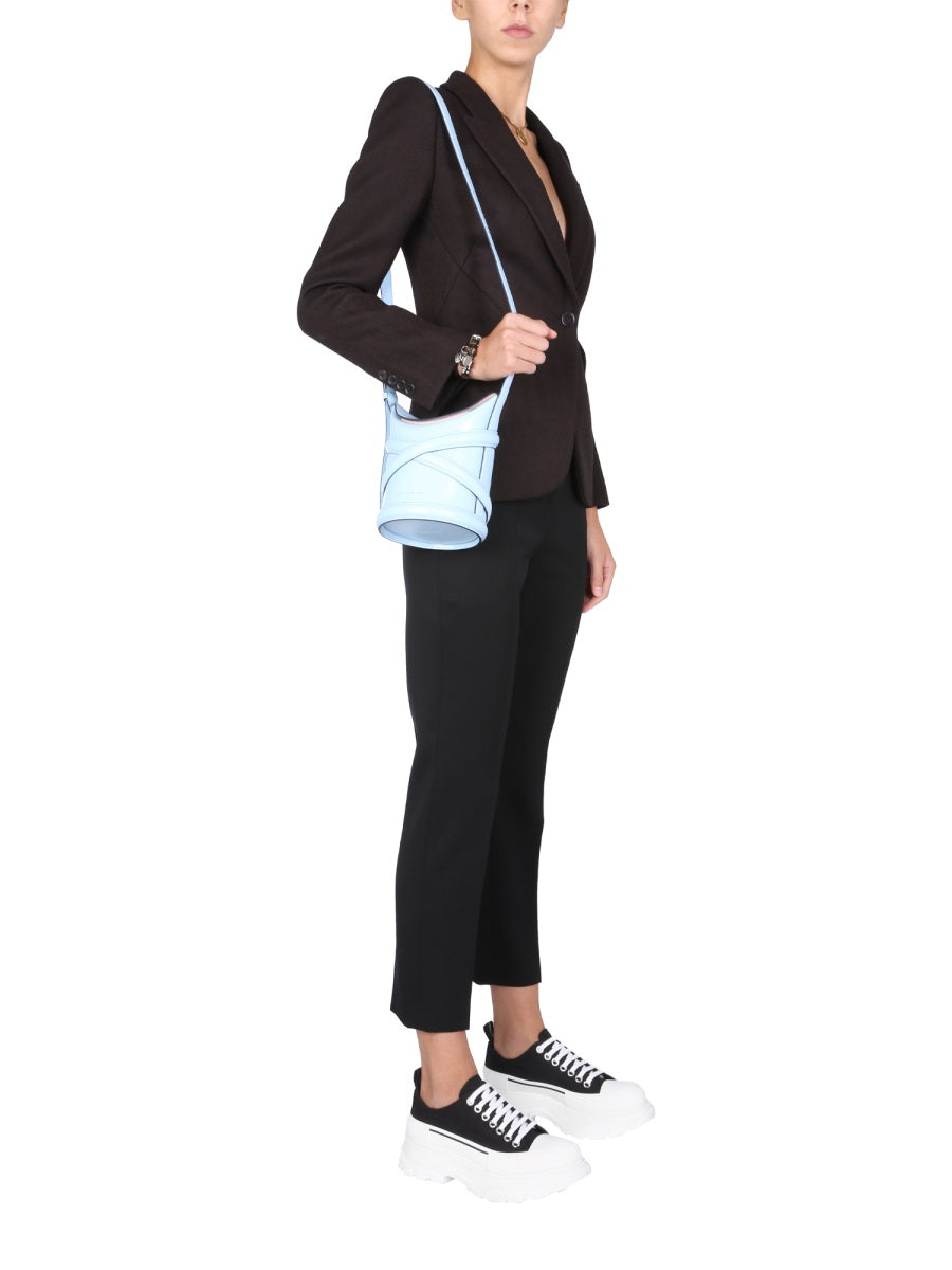 Alexander Mcqueen Women Cropped Straight Trousers