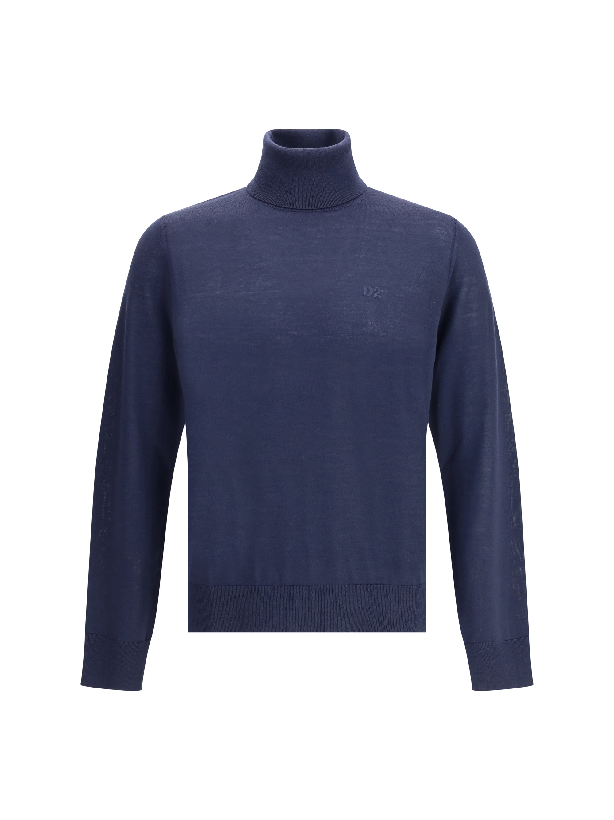 Dsquared2 Men Virgin Wool Turtleneck Sweater