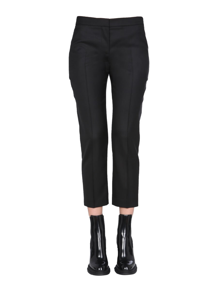 Alexander Mcqueen Women Cropped Trousers