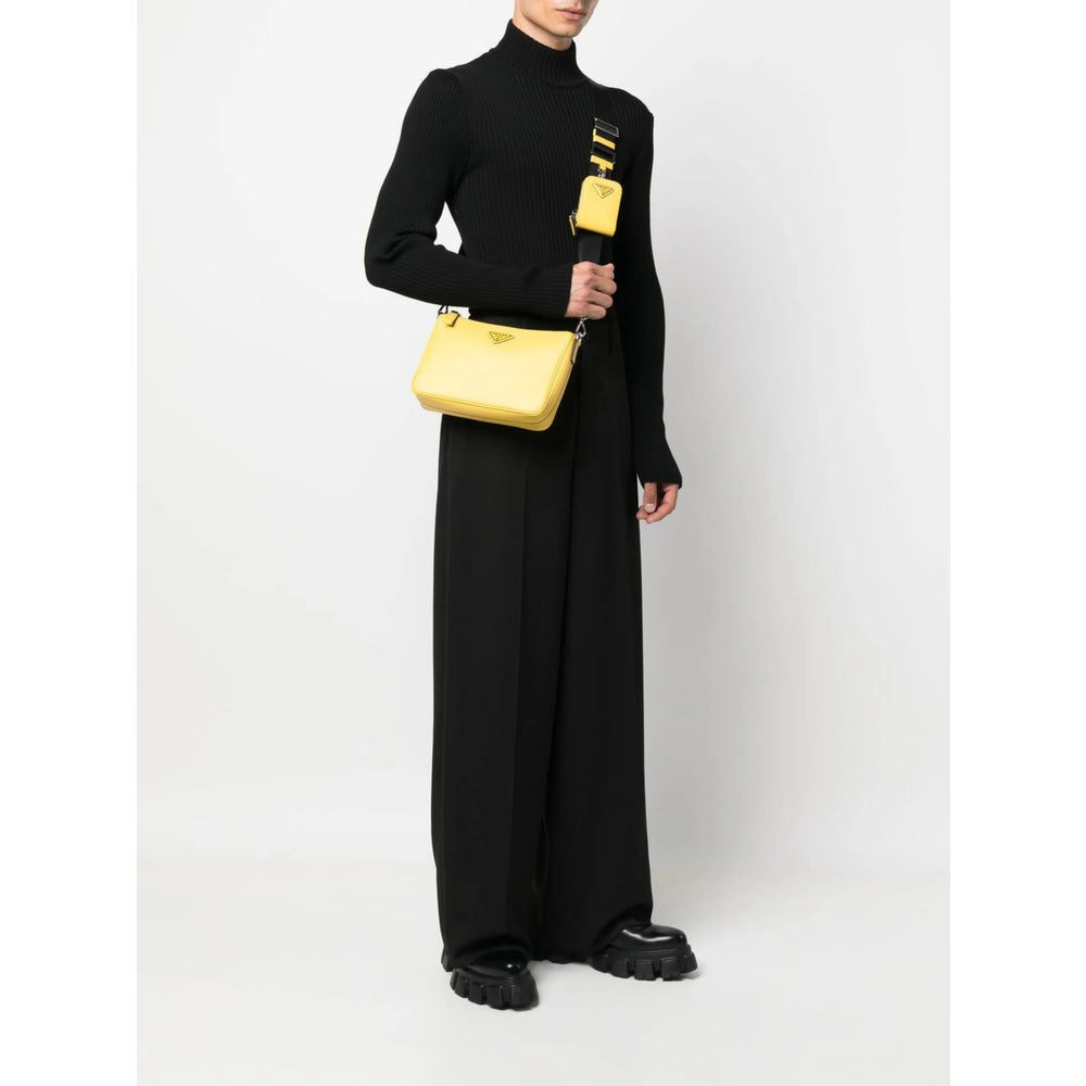 Prada Yellow Shoulder Bags Men