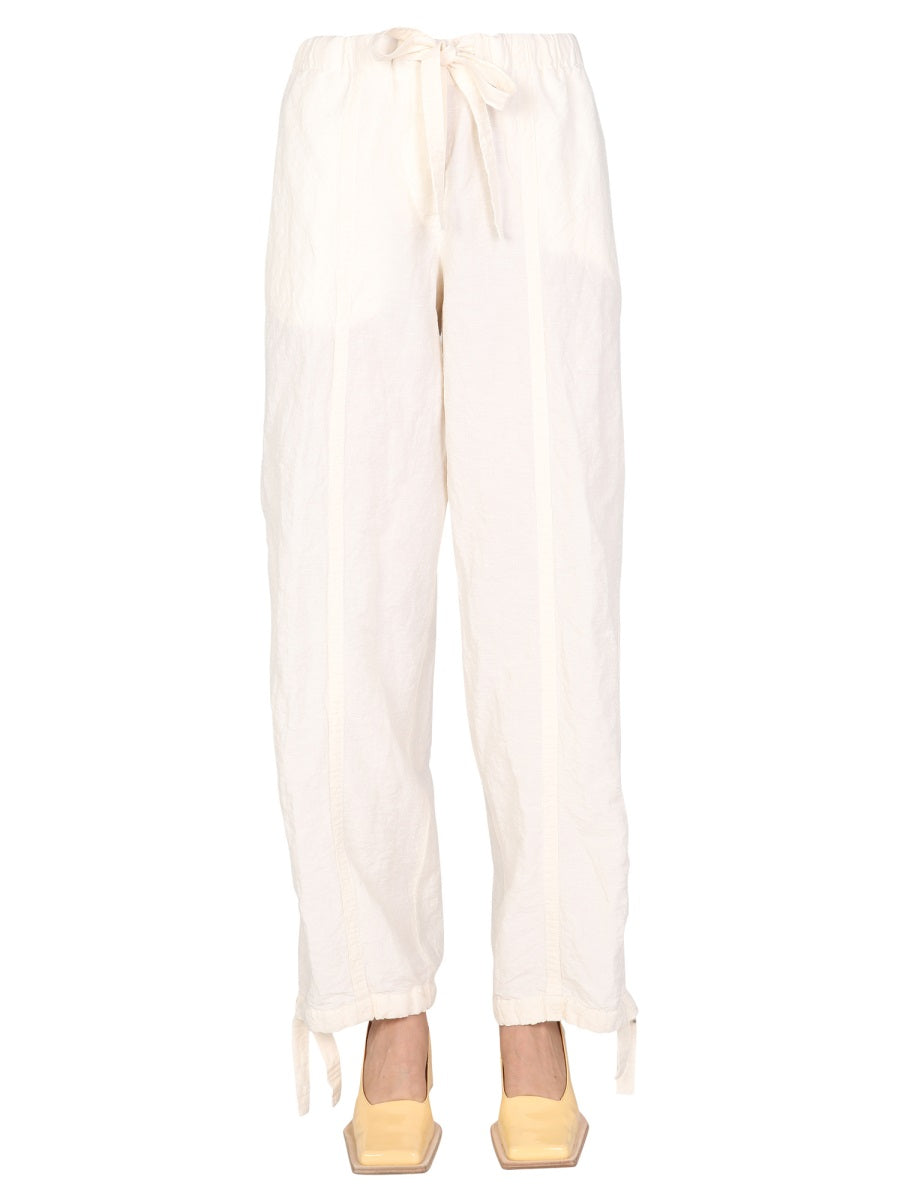 Jil Sander Women Trousers With Drawstring