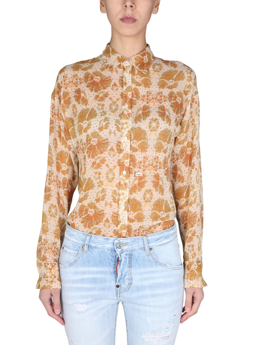 Dsquared Women Crepe Shirt