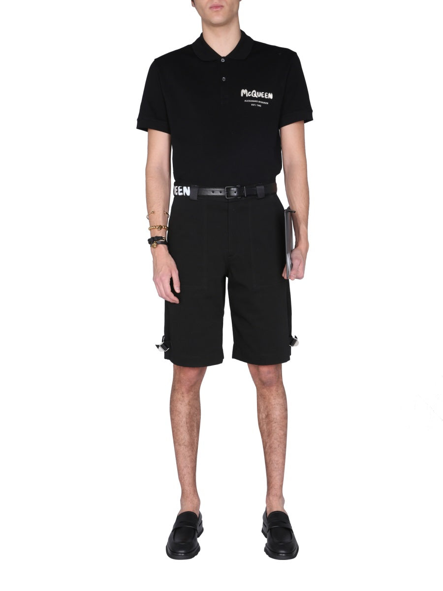 Alexander Mcqueen Men Regular Fit Bermuda