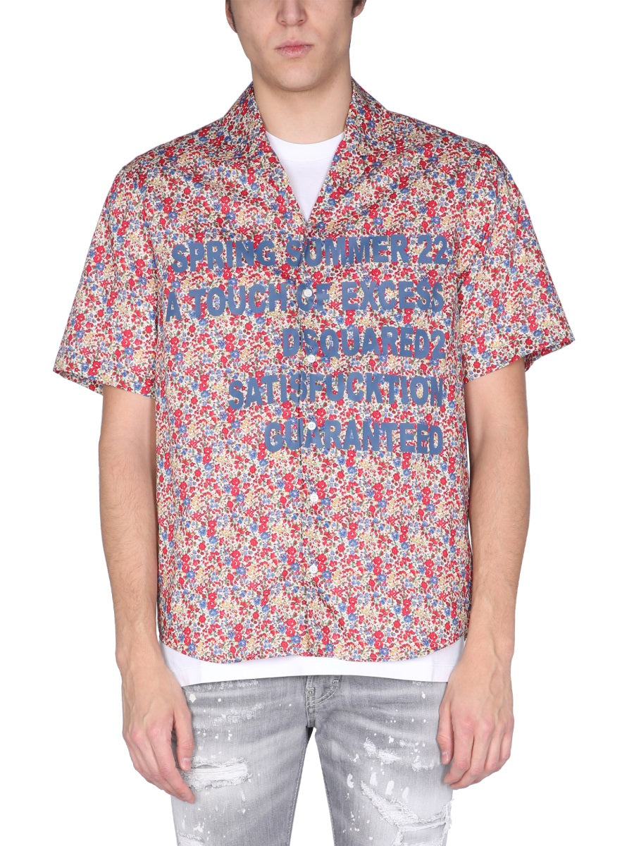 Dsquared Men "Bowling" Shirt