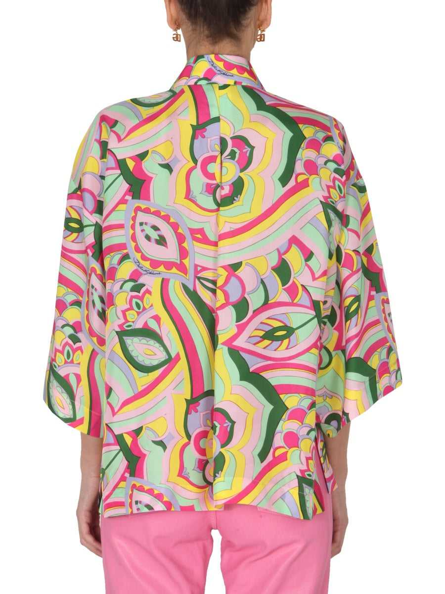 Dolce & Gabbana Women 60'S Print Shirt