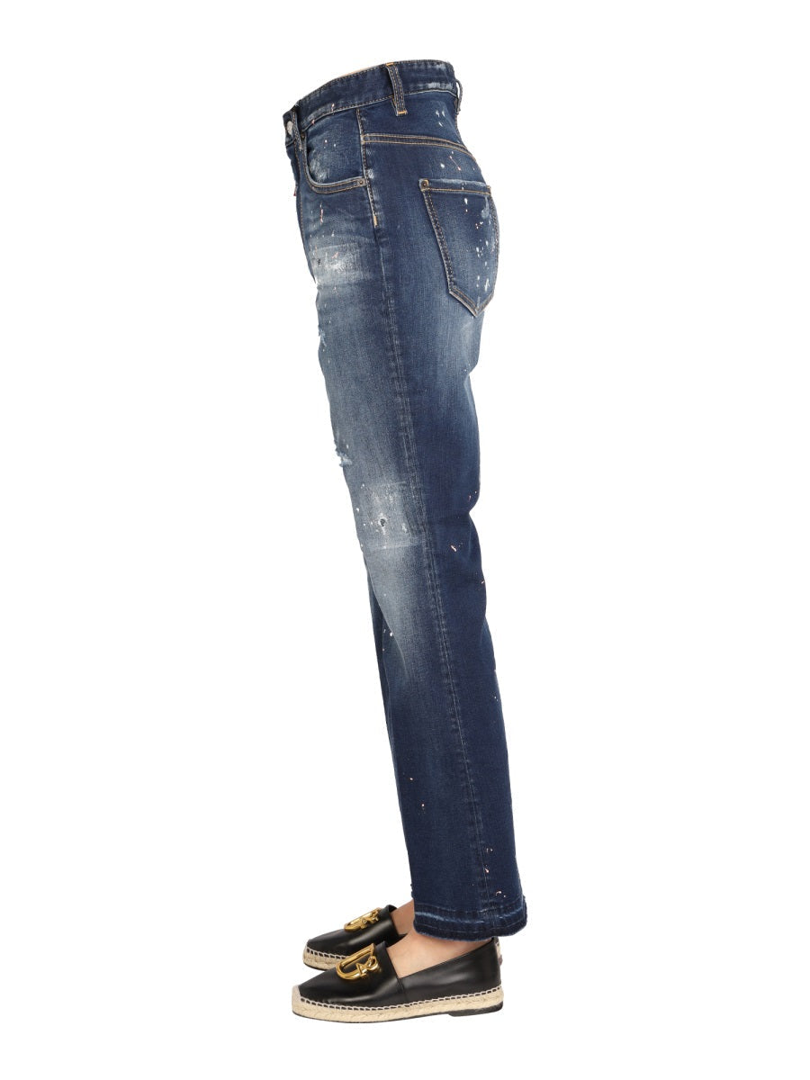 Dsquared Women Jeans Wide Leg