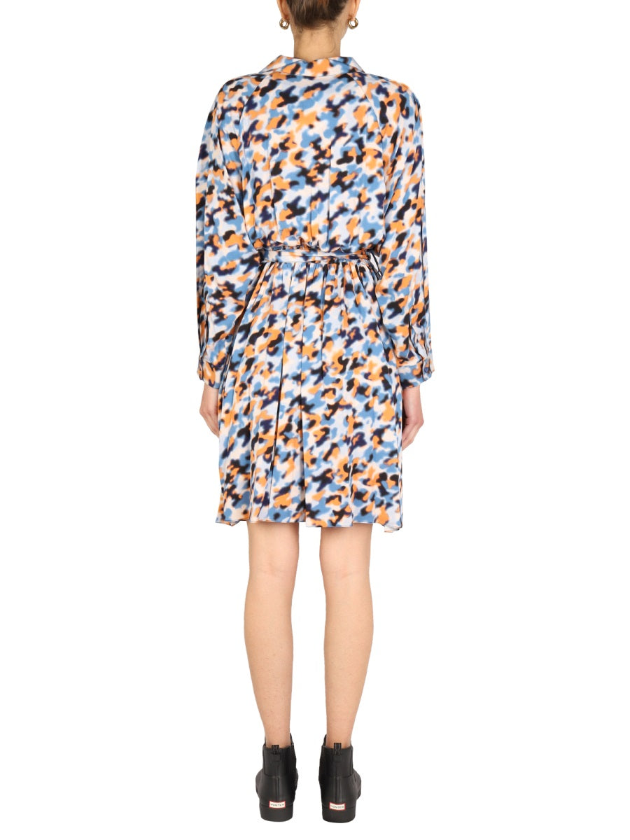 Kenzo Women "Blurred Flowers" Dress