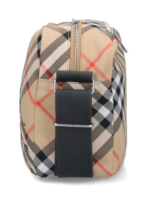 Burberry Men Check' Crossbody Bag
