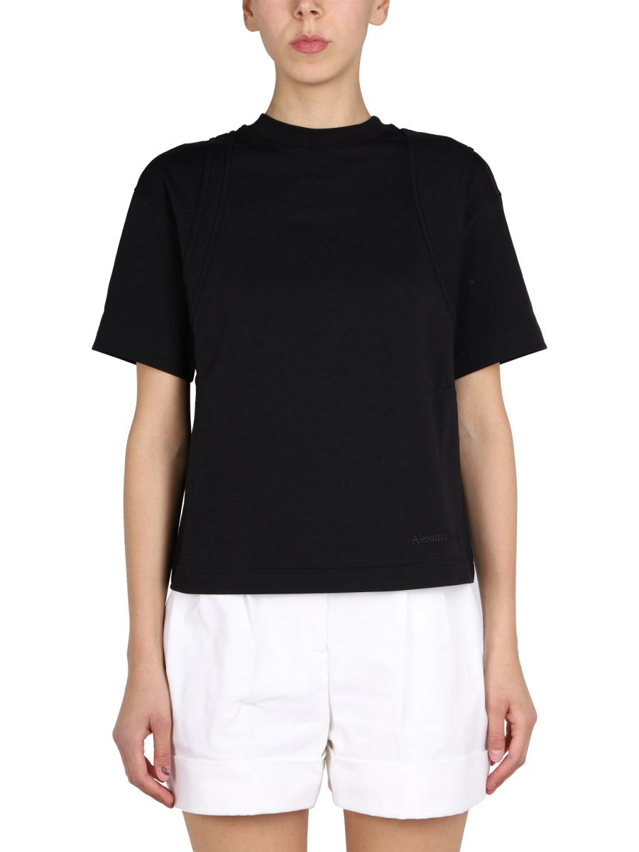 Alexander Mcqueen Women Crewneck T-Shirt