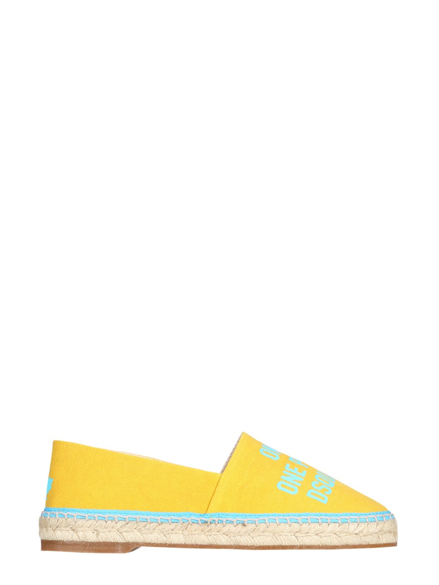 Dsquared Women Organic Canvas Espadrille