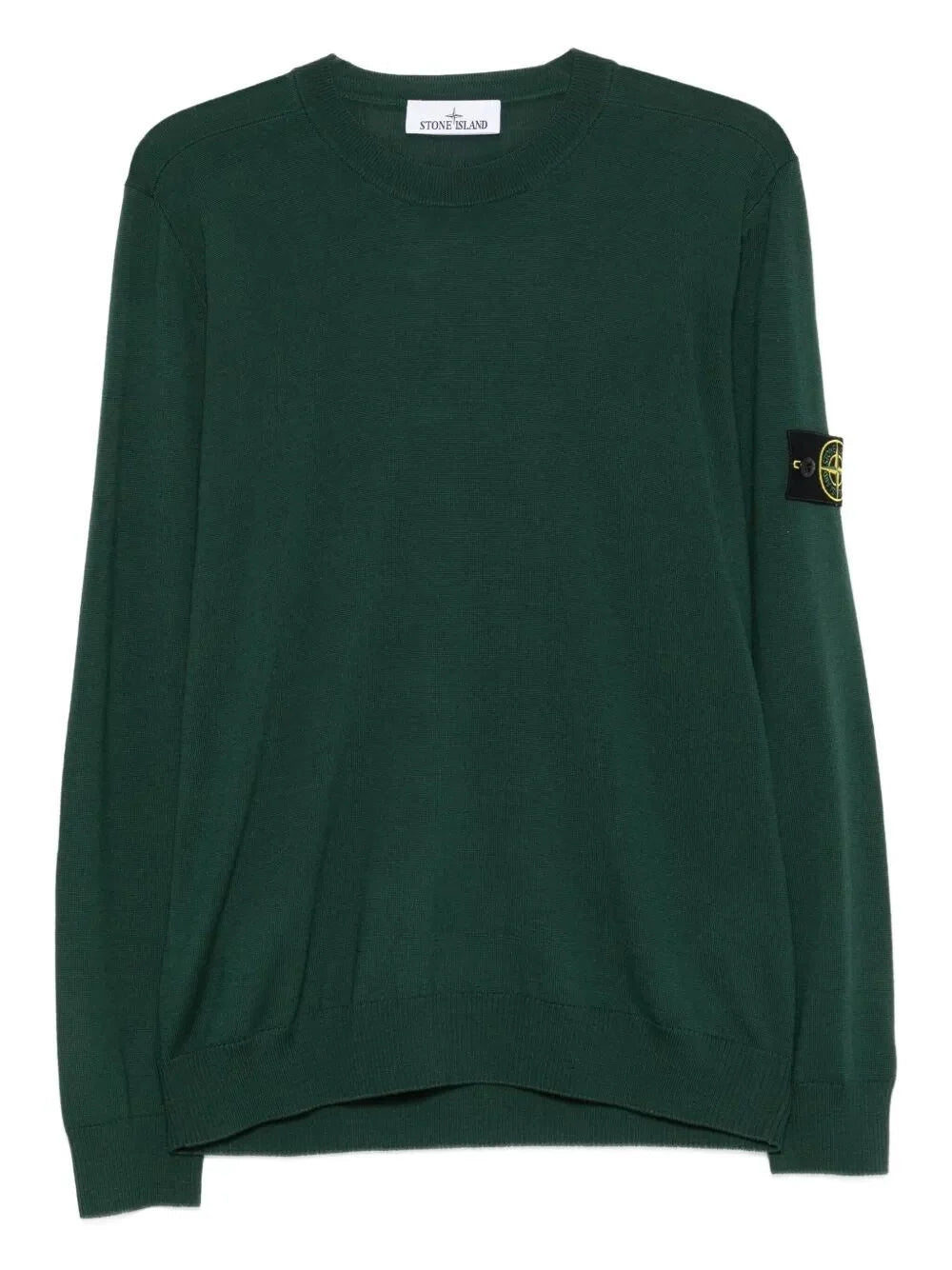Stone Island Men `Light Rws Pure Wool` Crew-Neck