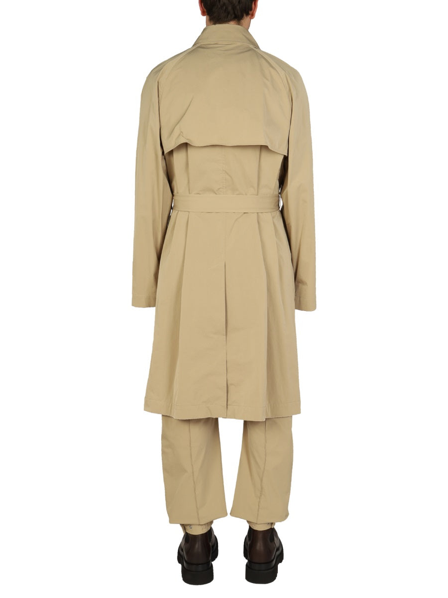 Bottega Veneta Men Nylon Trench Coat