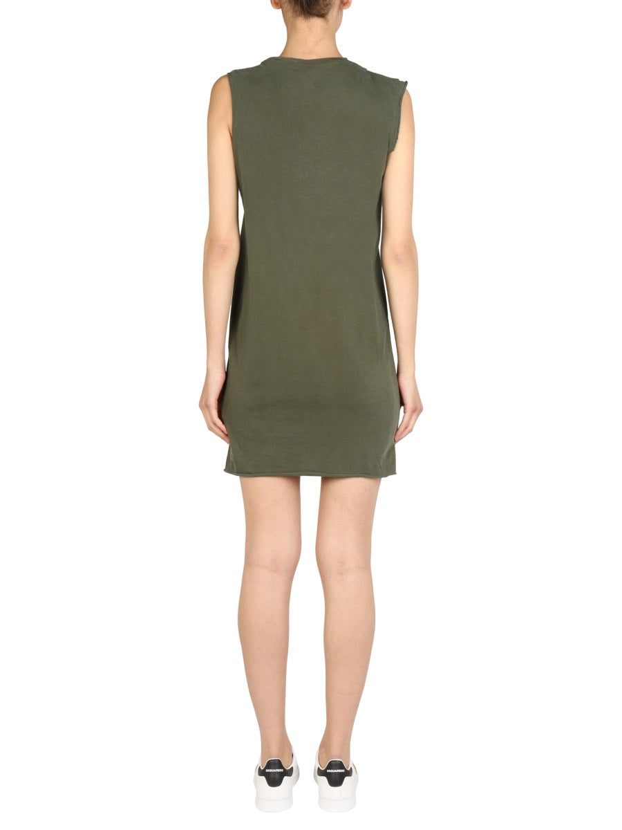 Dsquared Women Mini Round Neckline Dress