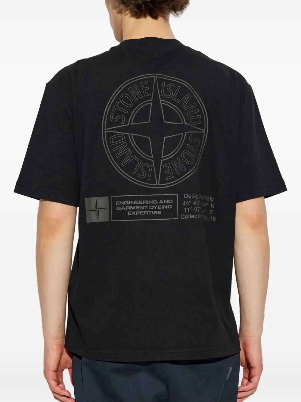 Stone Island Men `Combed Organic Cotton` T-Shirt