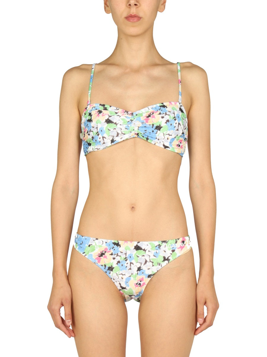 Ganni Women Floral Pattern Bikini Briefs