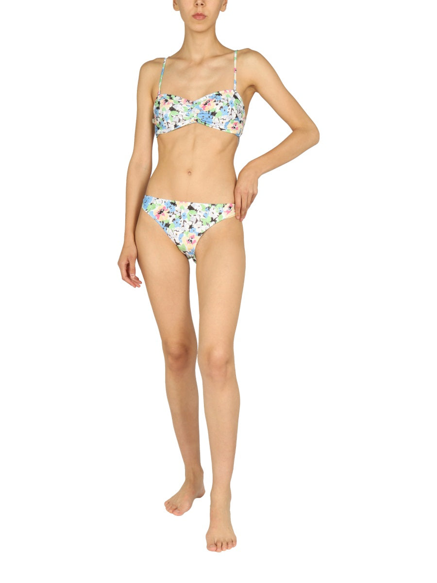 Ganni Women Floral Pattern Bikini Briefs